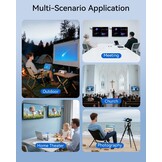 Draadloze HDMI Zender & Ontvanger | 5G UHD 400m | Zwart | 35% Korting