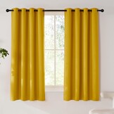 Verduisterende Gordijnen Gouden 140x175 cm (2 Stuks) - 34% Korting