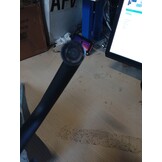SCHÜTTE 33126 Los Angeles Wastafelarmatuur met hoge uitloop, waterkraan voor de badkamer met pop-up excentrische wastafelkraan, hoge wastafelkraan met eengreepsmengkraan, zwart