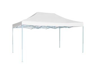 vidaXL Partytent inklapbaar 3x4,5 m wit