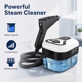 Hoge-temperatuur-stoomreiniger, 2500 W, 4,5 bar druk, 1200 ml, 6 snelheden, 15 seconden verwarming, voor keuken, auto, vloer en airconditioning