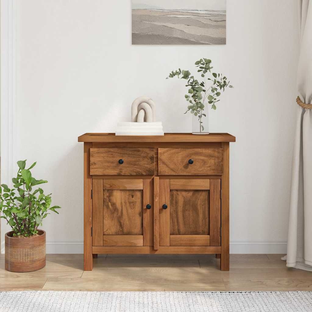 vidaXL Dressoir 75x30x65 cm massief mahoniehout