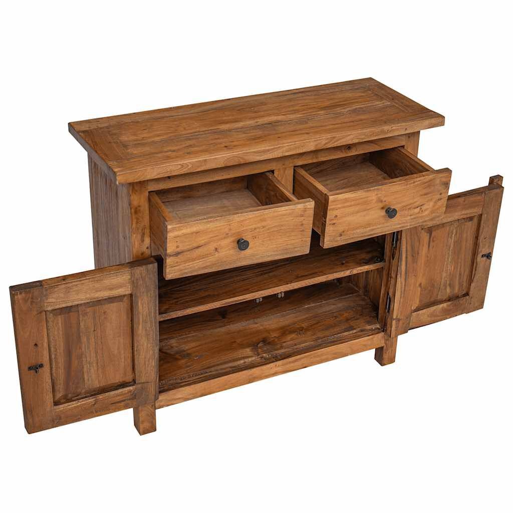 vidaXL Dressoir 75x30x65 cm massief mahoniehout