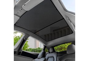 50% Korting: Zonnescherm Schuifdak Tesla Model Y (2020-2024) - Opvouwbaar