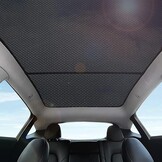Zonnescherm Schuifdak voor Tesla Model Y 2020-2024 - Opvouwbaar, Op Maat Gemaakt, Instort Niet - Set van 2 (Voor & Achter)