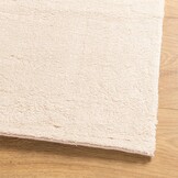 vidaXL Vloerkleed HUARTE laagpolig zacht wasbaar 200x280 cm beige