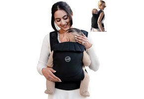 Ergonomische Babydrager Zwart (3-20kg) | 34% Korting