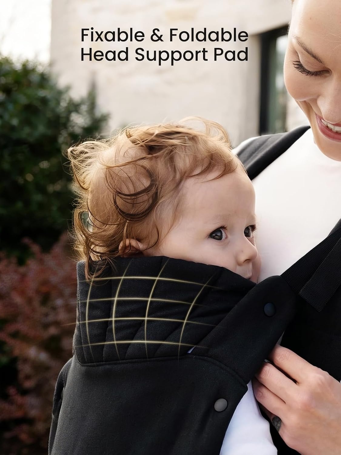 Grownsy Babydrager voor pasgeborenen, ergonomische kinderdrager 3-20 kg