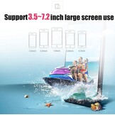 VR-bril mobiele telefoon virtual reality met afstandsbediening, 3D VR-bril Ervaar games en 360 graden films in zachte en comfortabele bril voor Phone Android 5 ~ 7 inc