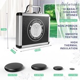 Professionele Hot Stone Massage Set - 20-delige Basaltstenen met Elektrische Verwarmer