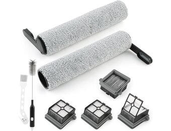 Reserveonderdelen Set voor Floor One S7 Pro S6 Nat-/Droogzuiger | 2 Borstelrollen, 4 HEPA Filters | 32% Korting
