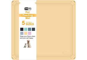 Voerbakmat Siliconen 71x66 cm Tarwe - 33% Korting