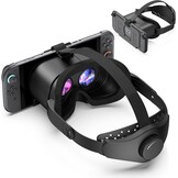 Verbeterde VR-headset voor Nintendo Switch 2, Switch 2 Virtual Reality VR-bril met verstelbare HD-lenzen en comfortabele hoofdband, Virtual Boy 3D-bril voor Switch 2 accessoires (zwart)