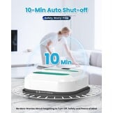 Mefine Warmtepersplotter 22,8 x 22,8 cm, verwarmingsplotter met timer, snelle verwarming en automatische uitschakeling voor textiel en keramiek