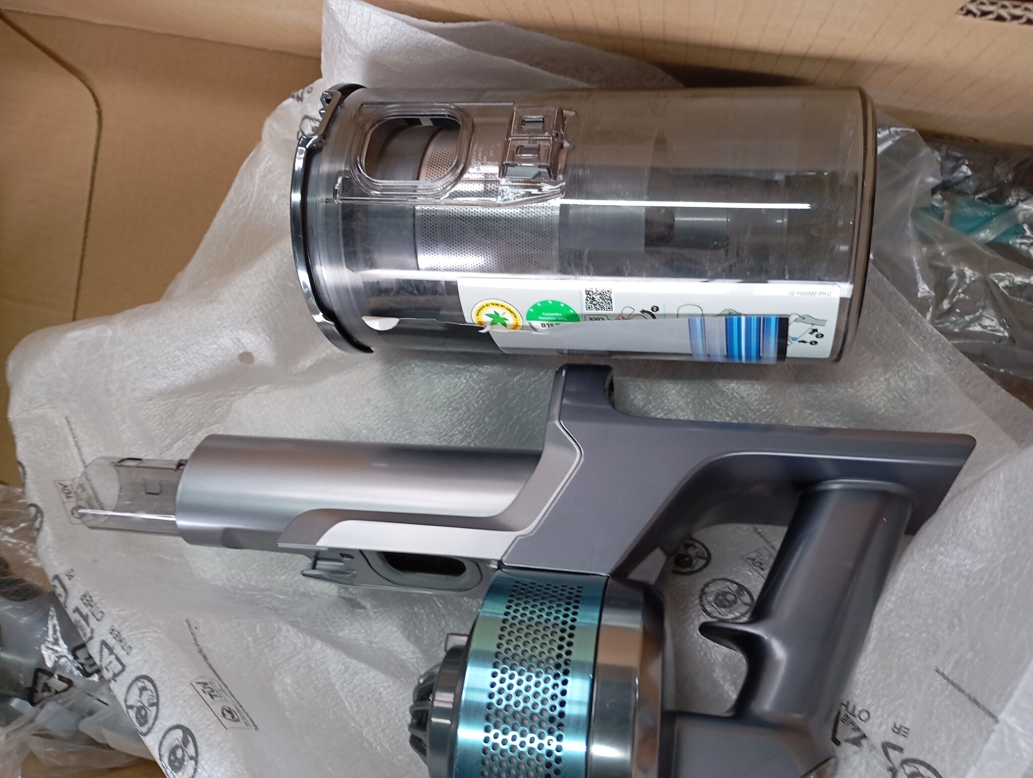 Samsung Jet 75 Pet Steelstofzuiger - 60 Min Accuduur - 60% Korting