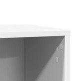 vidaXL Kattenbakkast 60x40x40 cm bewerkt hout wit