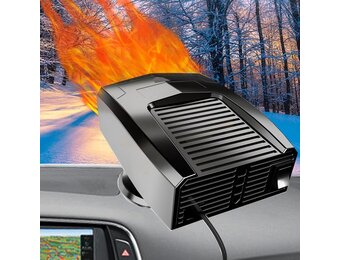 12V Autoverwarming & Ontdooier met Korting: Snel Warm, Helder Zicht