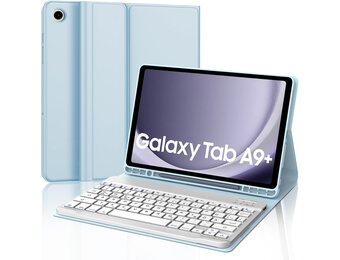 Toetsenbordhoes Samsung Galaxy Tab A9 Plus 11" Blauw - 33% Korting