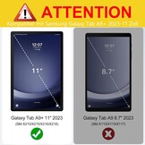 Toetsenbordhoes Samsung Galaxy Tab A9 Plus 11" Blauw - 33% Korting