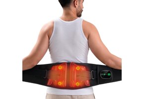 Draadloze Warmtegordel Rug met Massage - 5 Warmte- & Massagestanden - 45% Korting