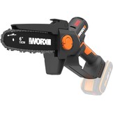 WORX WG327E.9 Accu Mini-Kettingzaag 20V - 15 cm zwaard - Zonder accu en lader