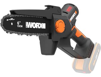 WORX WG327E.9 Accu Mini-Kettingzaag 20V - 15 cm zwaard - Zonder accu en lader