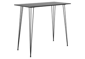 VidaXL Bartafel 120x60x105 cm Zwart met 54% Korting