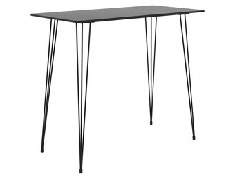 vidaXL Bartafel 120x60x105 cm zwart