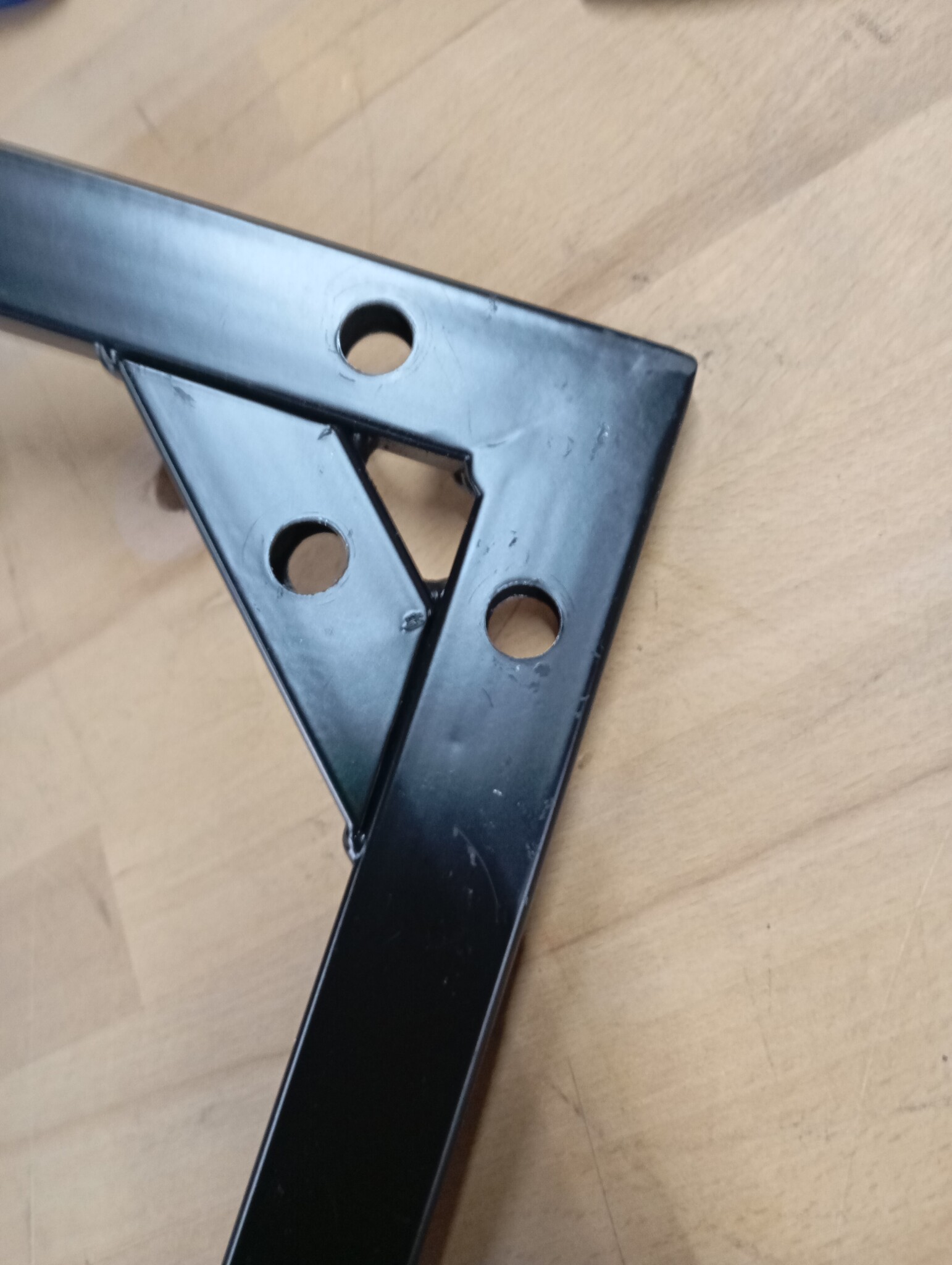 vidaXL Bartafel 120x60x105 cm zwart
