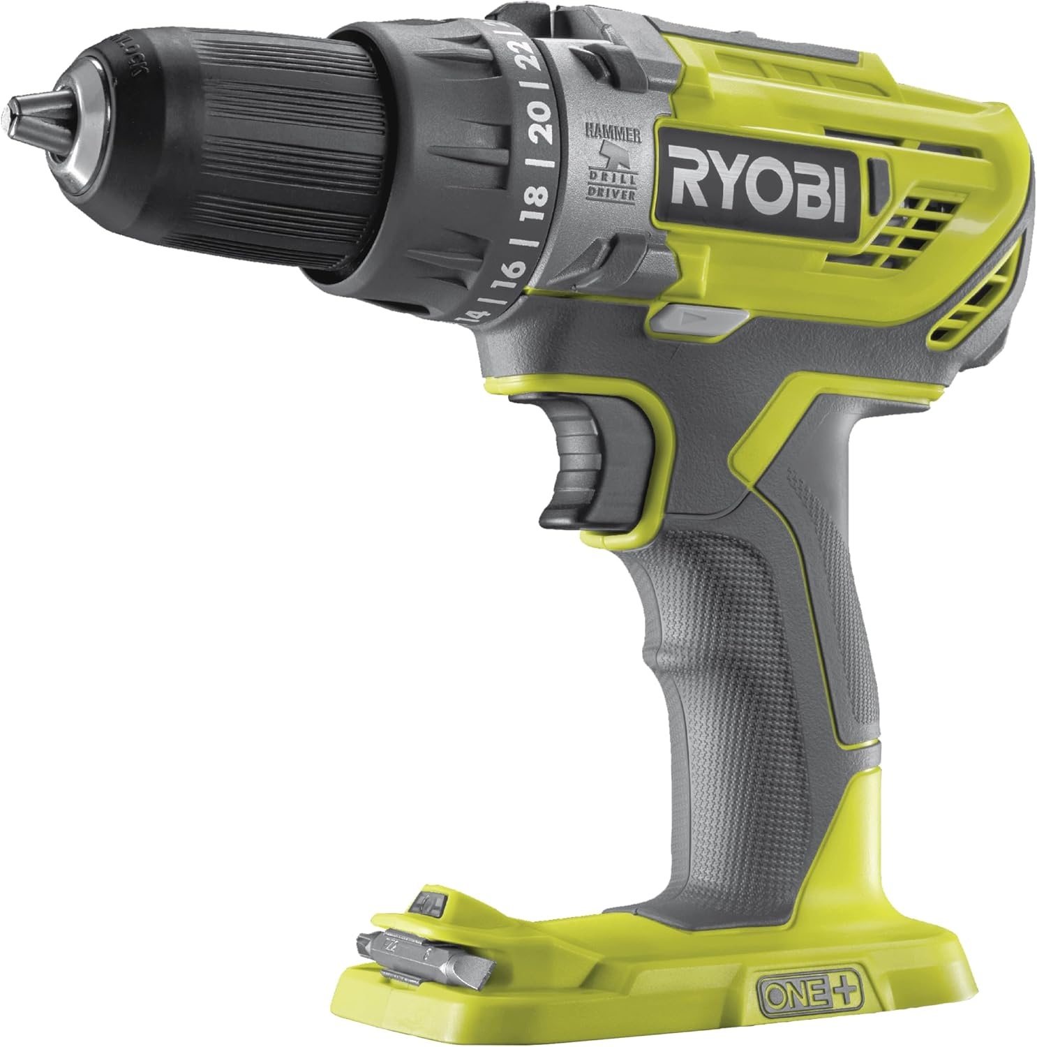 Ryobi R18PD3-0 ONE+ 18V Accu Klopboormachine - Hyper Green