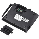 Draadloze vaste telefoon, telefoonhouder, GSM 850/900/1800/1900MHZ Dual SIM-kaart, 2G draadloze telefoon met antenne, wekker, SMS-opnamefunctie, 6 talen