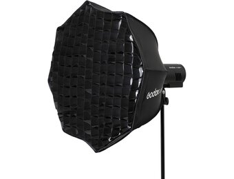Softbox 60cm Godox Mount - Inklapbaar met Grid & Diffuser - 33% Korting