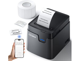 Thermische Labelprinter 221D voor Barcodes, 50mm Labelbreedte, Bluetooth - 34% Korting!
