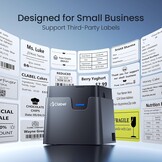 Thermische Labelprinter 221D voor Barcodes, 50mm Labelbreedte, Bluetooth - 34% Korting!