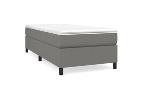 VidaXL Bedframe Donkergrijs Stof 80x200 cm - 35% Korting