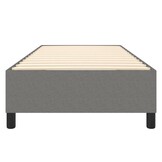 VidaXL Bedframe Donkergrijs Stof 80x200 cm - 35% Korting