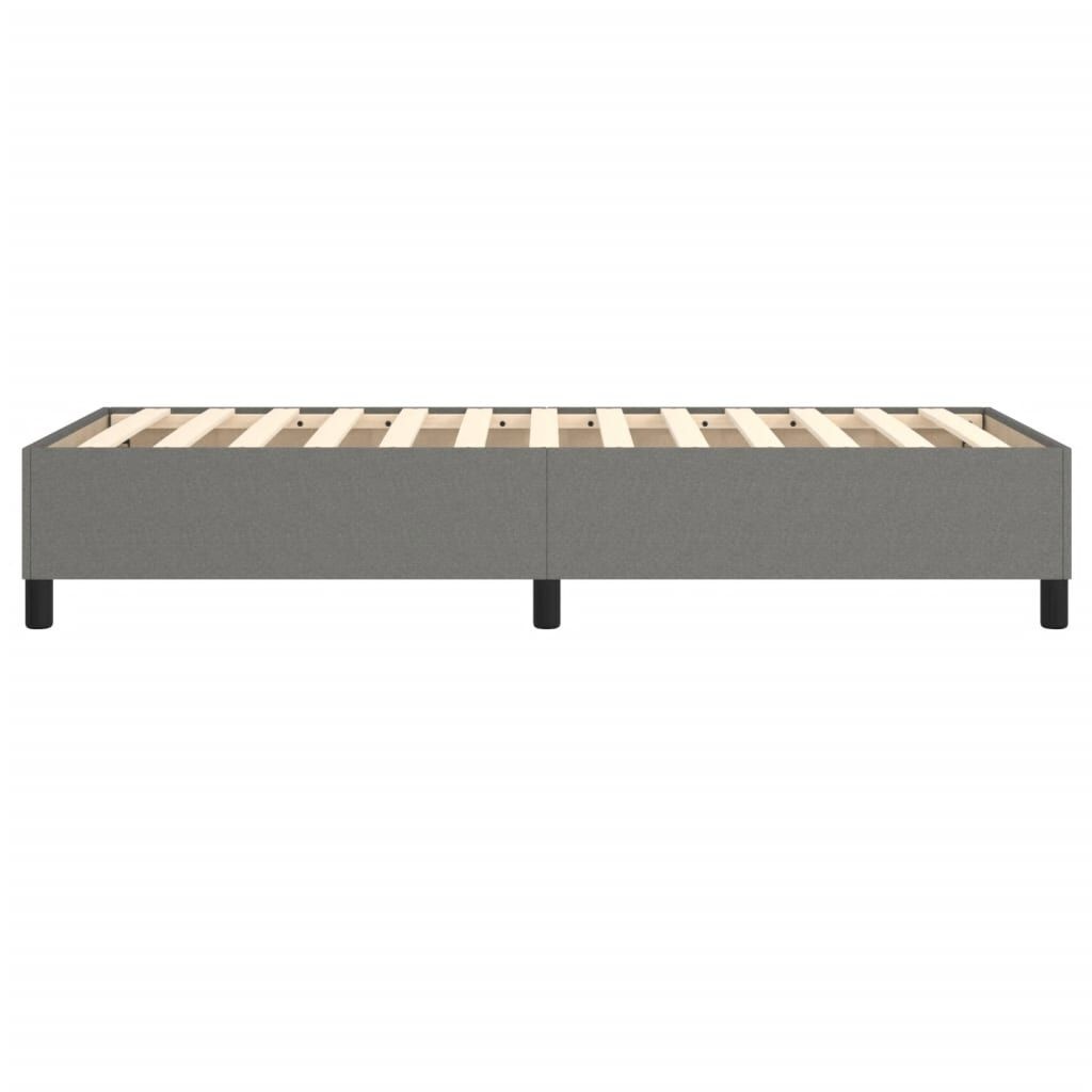 VidaXL Bedframe Donkergrijs Stof 80x200 cm - 35% Korting