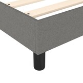 VidaXL Bedframe Donkergrijs Stof 80x200 cm - 35% Korting