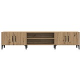 TV-meubel Artisanaal Eikenhout 180 cm met 35% korting