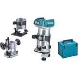 Makita Accu Frees DRT50ZJX2 18V - 3 Modules, Blauw - 35% Korting