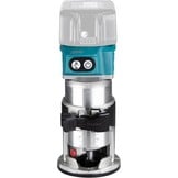 Makita Accu Frees DRT50ZJX2 18V - 3 Modules, Blauw - 35% Korting
