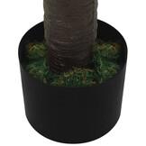 Kunstpalm 190 cm met pot - Groen - 54% Korting