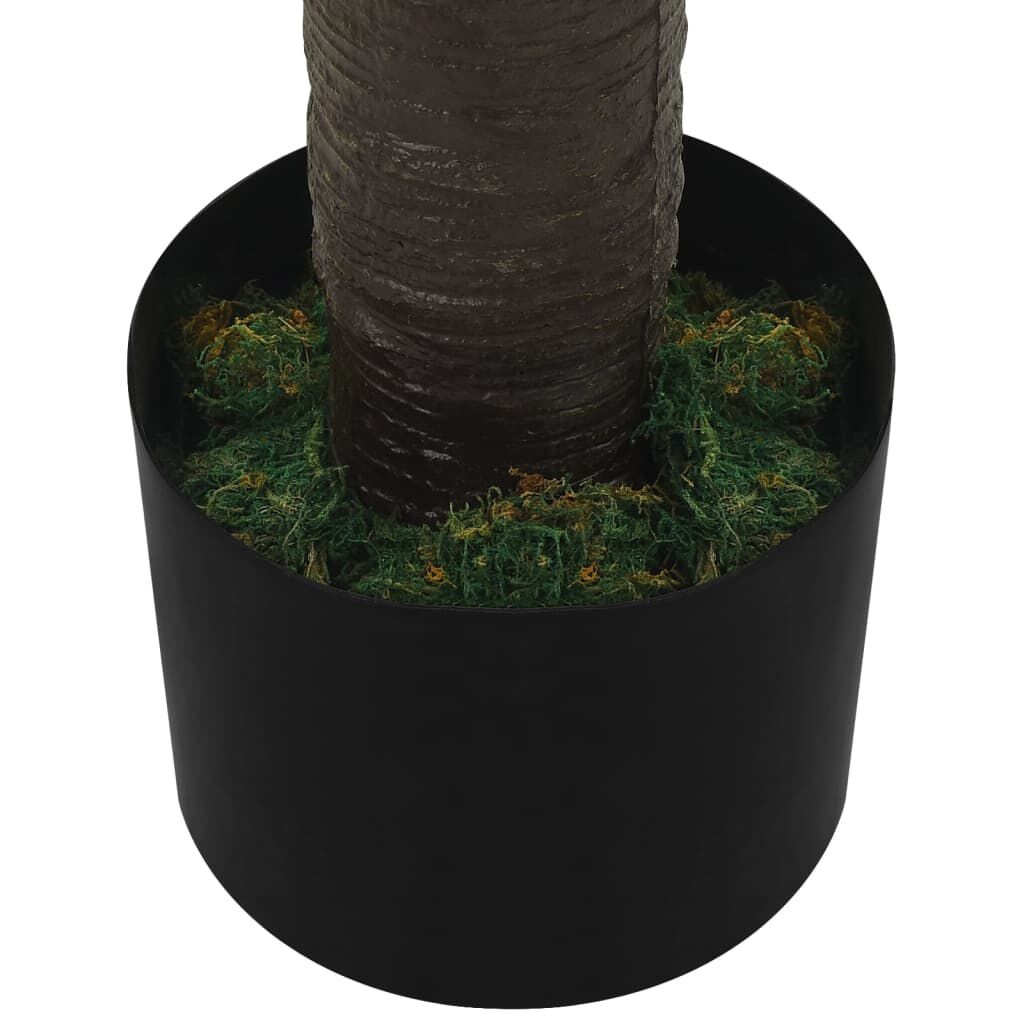 Kunstpalm 190 cm met pot - Groen - 54% Korting
