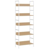 VidaXL Boekenkast Eikenkleur 5 schappen 60x158,5 cm - 54% Korting