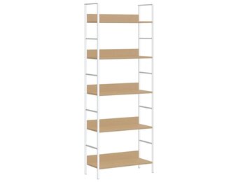VidaXL Boekenkast Eikenkleur 5 schappen 60x158,5 cm - 54% Korting