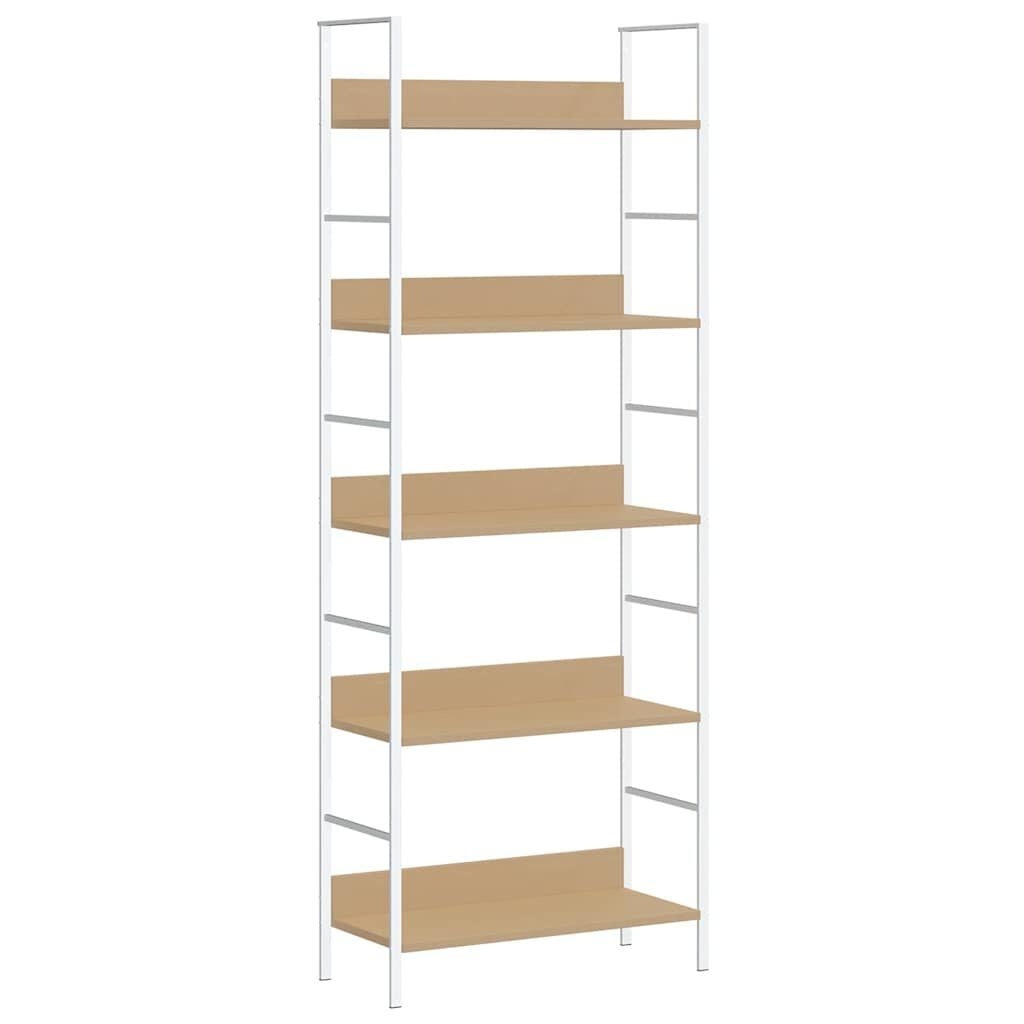VidaXL Boekenkast Eikenkleur 5 schappen 60x158,5 cm - 54% Korting