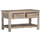 Salontafel Mangohout 82x52x47 cm - 60% Korting