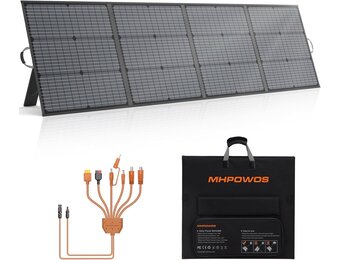 Opvouwbaar Zonnepaneel 220W Monokristallijn - Ideaal voor Camper & Boot - 35% Korting