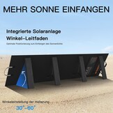 Opvouwbaar Zonnepaneel 220W Monokristallijn - Ideaal voor Camper & Boot - 35% Korting