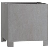 Plantenbak met poten 30x30x30 cm Cortenstaal - 33% Korting